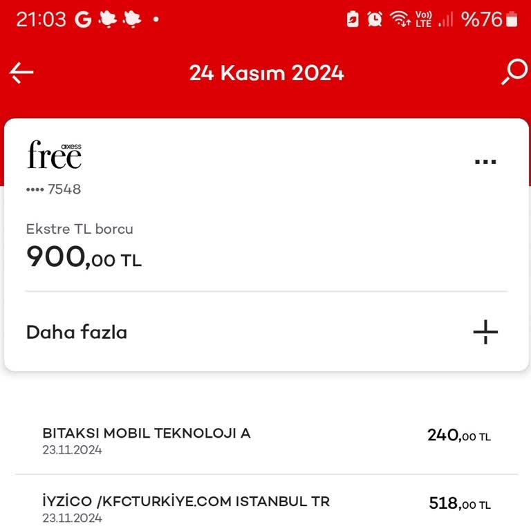 KFC Siparişi Teslim Edilmedi Ve Müşteri Hizmetleri İlgisiz