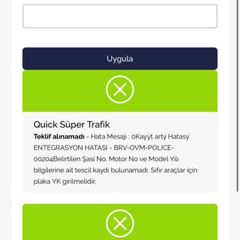Quick Sigorta'nın Müşteri Hizmetleri İlgisizliği