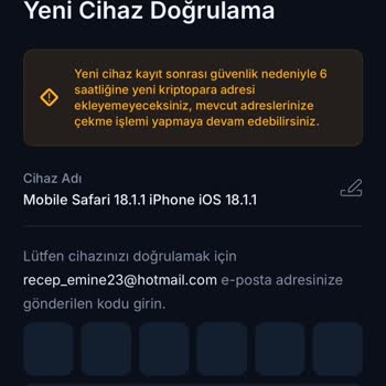 BTCTURK Hesabıma Giriş Sorunu Ve Güvenlik Endişesi