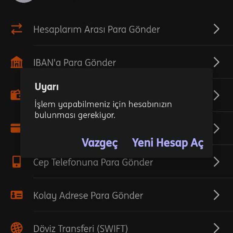 ING Mobil Bankacılıkta Para Transferi Sorunu Ve Yetersiz Müşteri Hizmetleri