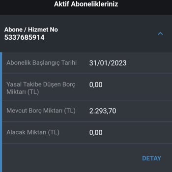 Hatalı Hat Borcu Ve Yasal Takip Sorunu