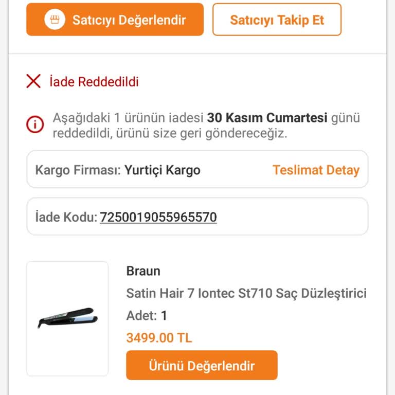 Yanlış Ürün Ve İade Sorunu