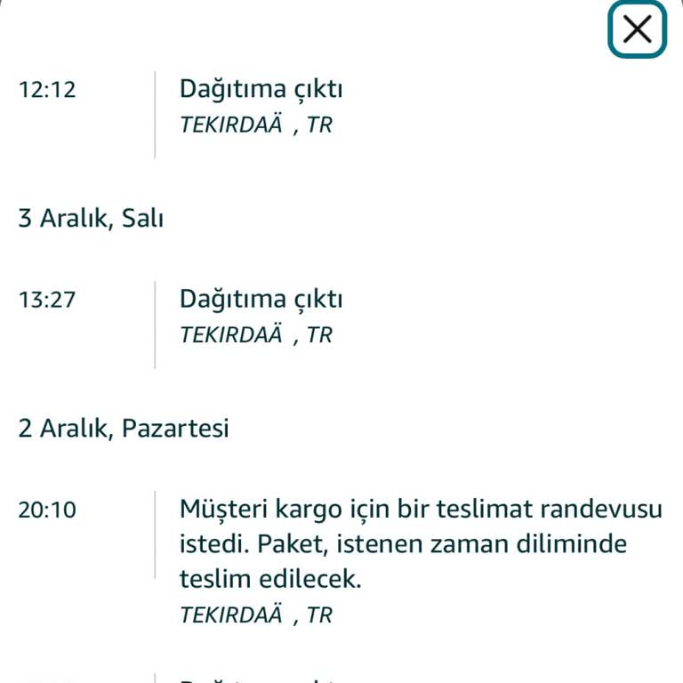 Kargo Teslimatında Sürekli Gecikme