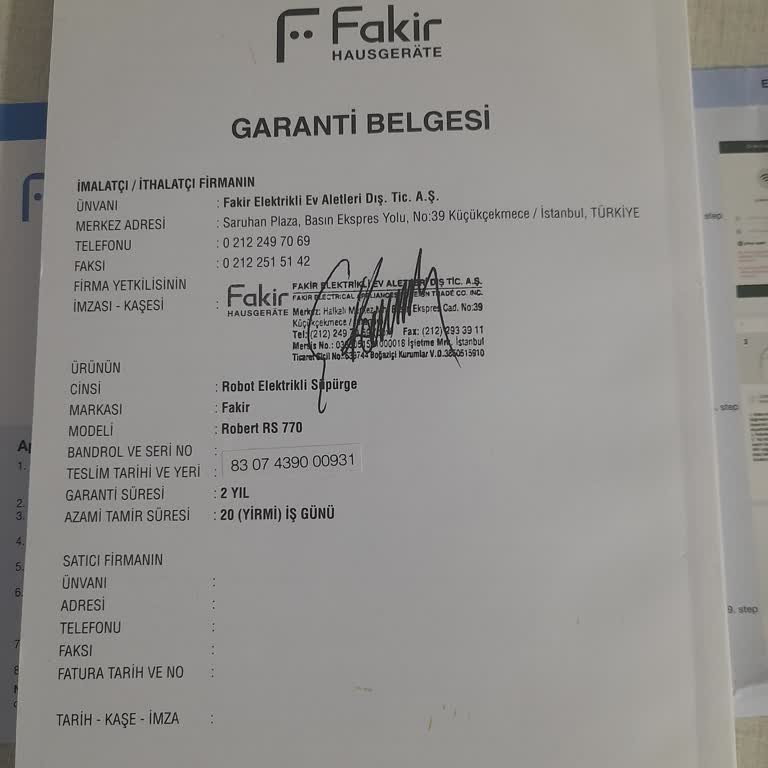 Robot Süpürge Kullanımında İnternet Bağlantısı Sorunu
