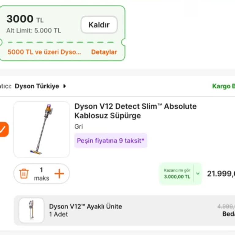Dyson V12 Kampanya Eksikliğiyle Hayal Kırıklığı