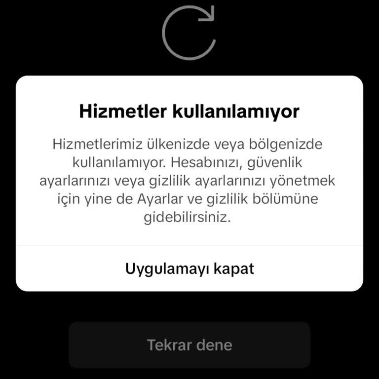Hizmet Kullanılmıyor Hatası Sinir Bozuyor