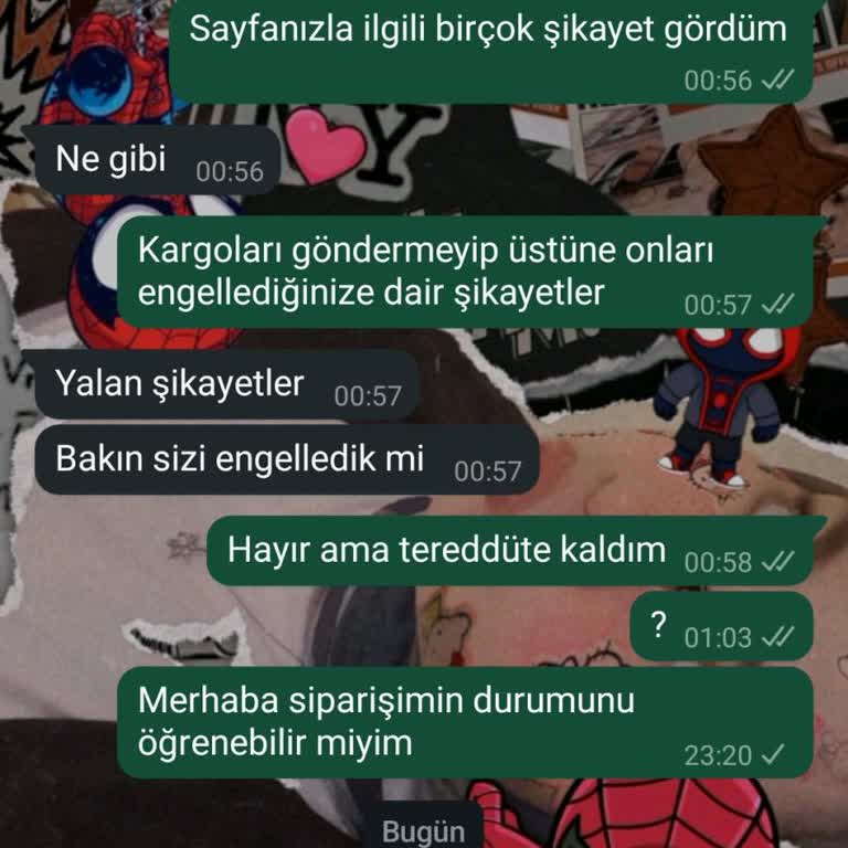 Sipariş Sonrası Engellenme Şikayeti