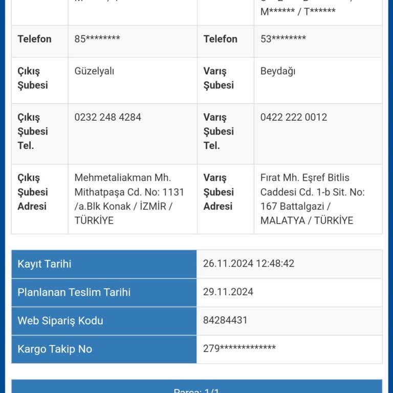 Kargo Teslimatında Yaşanan Gecikme Ve İletişim Sorunları