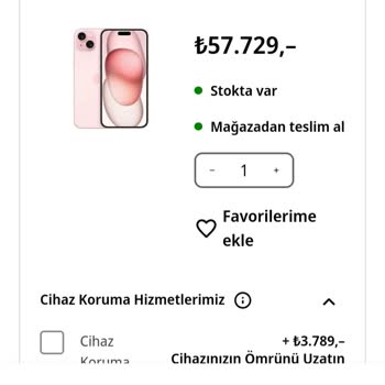 Media Markt'ta İphone 15 Plus Alımında Sürekli Hata