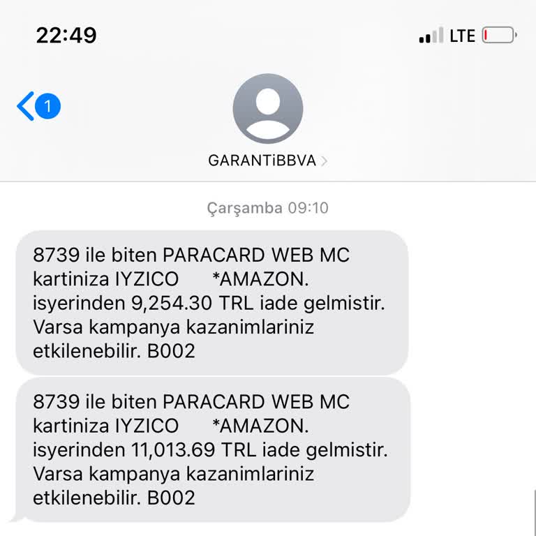 Garanti Bankası'nda İade Karmaşası Ve Gecikmeler