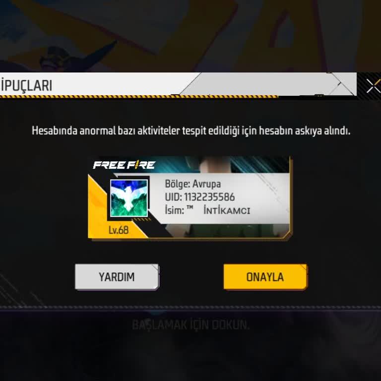 Garena Hesabımın Açılmaması Hakkında Şikayet