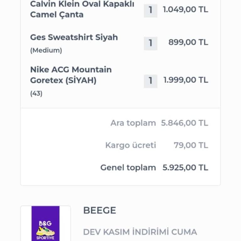 Eksik Ürün Ve İletişim Sorunları