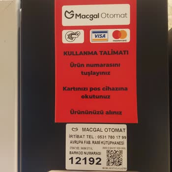 Otomat Ürün Vermiyor, İletişim Kurulamıyor