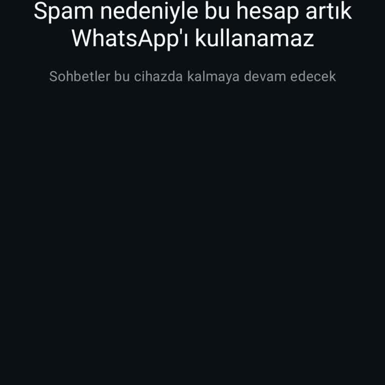 WhatsApp Hesabım Haksız Yere Kapatıldı!