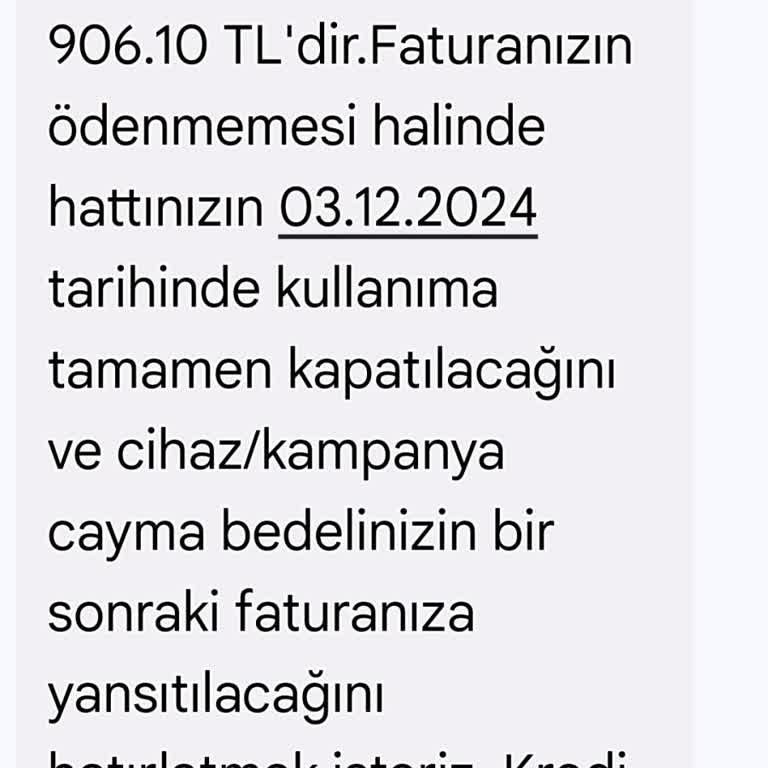 Vodafone Hattımı Kapatmıyor, Sürekli Fatura Gönderiyor