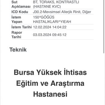 Yanlış Rapor Ve İlgisizlik: Hastane Deneyimim