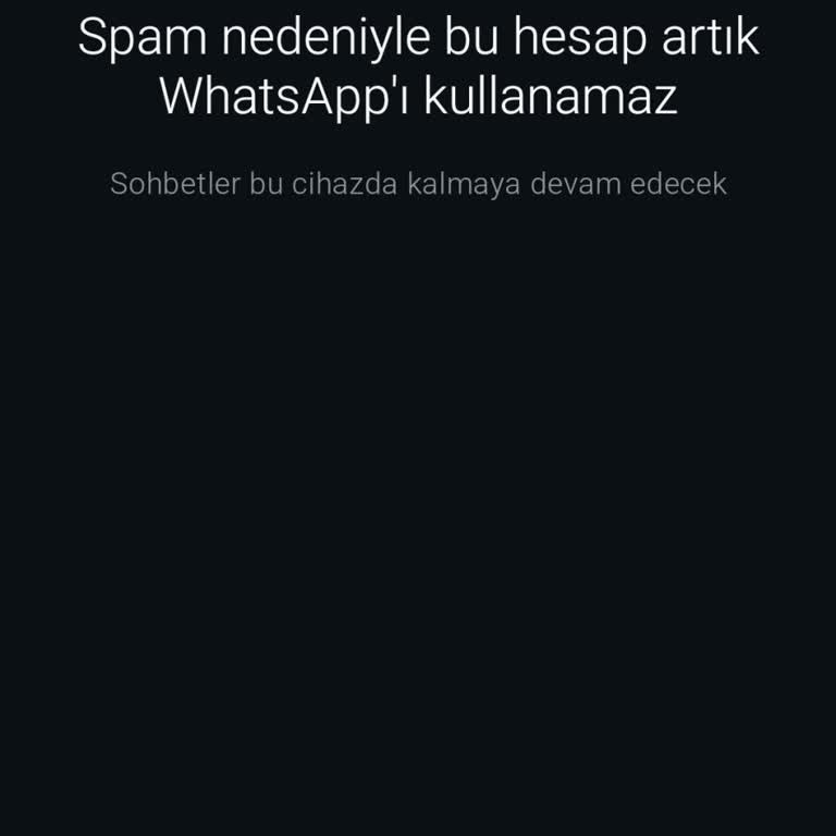 WhatsApp Grubu Spam Sorunu
