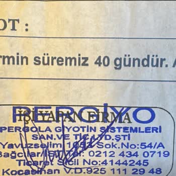Yarım Kalan Pergola: 6 Aylık Mağduriyet