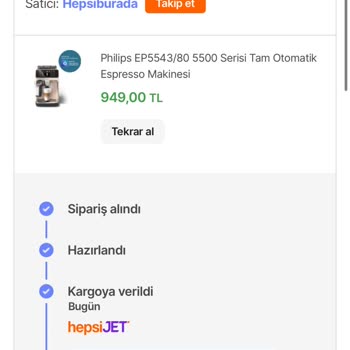 Hepsiburada Hayal Kırıklığı Yaratan İndirim: Kahve Makinesi Teslim Edilemedi