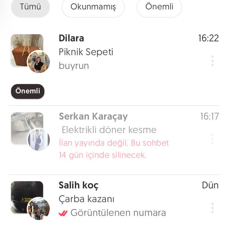 Mesajlaşma Sorunu: Alıcı Ve Satıcı İle İletişim Kuramıyorum