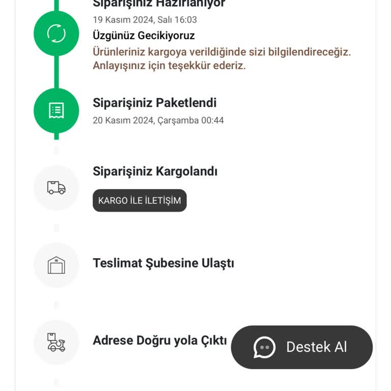 Karaca Home Siparişi Kargoya Vermedi!