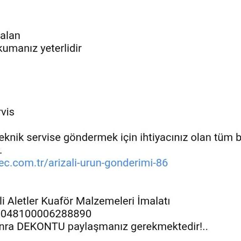 Garanti Sürecinde Kargo Ücreti Ve İletişim Sorunları