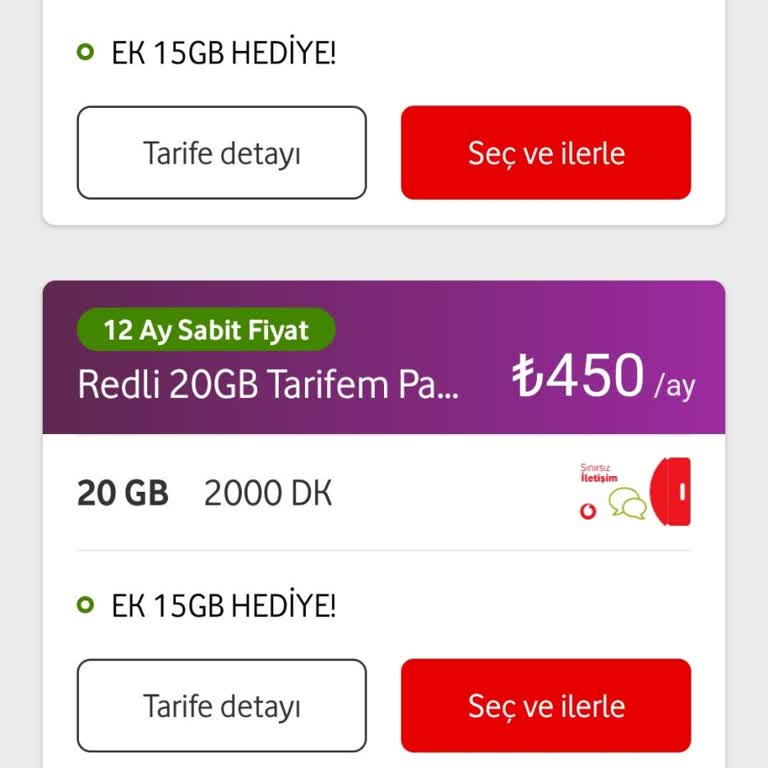 Vodafone'dan Anlamsız Zam Ve Belirsizlik