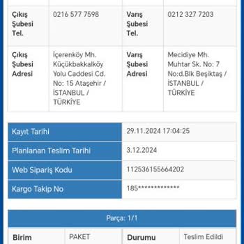 Kargo Teslimatındaki Gecikme Ve İade Sorunu