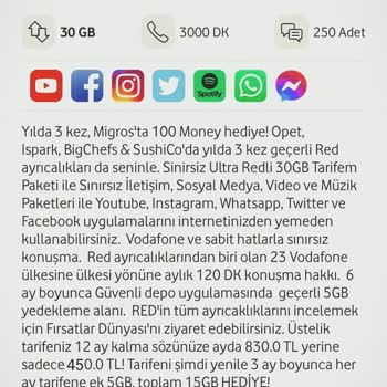 Vodafone Tarife Geçiş Sorunu Ve Müşteri Hizmetleri İlgisizliği!