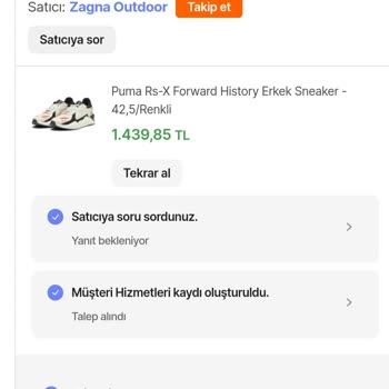 Zagna Outdoor'dan Alışverişte Karşılaşılan Sorunlar