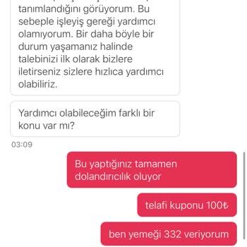 Çiğ Tavuk Döner Ve Ücret İadesi Sorunu