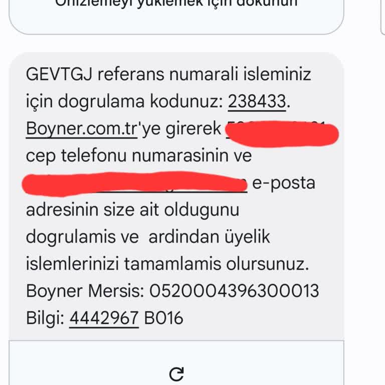 Yetkisiz İşlem Uyarısı: Boyner'den Gelen Mesaj