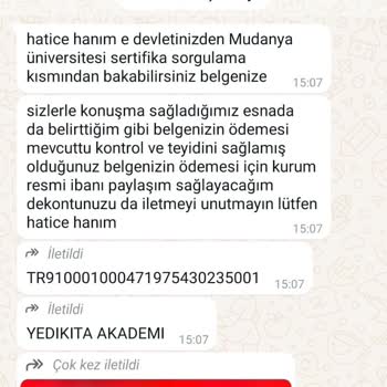 Yanıltıcı Sertifika Satışı Ve Tehditkar Davranışlar