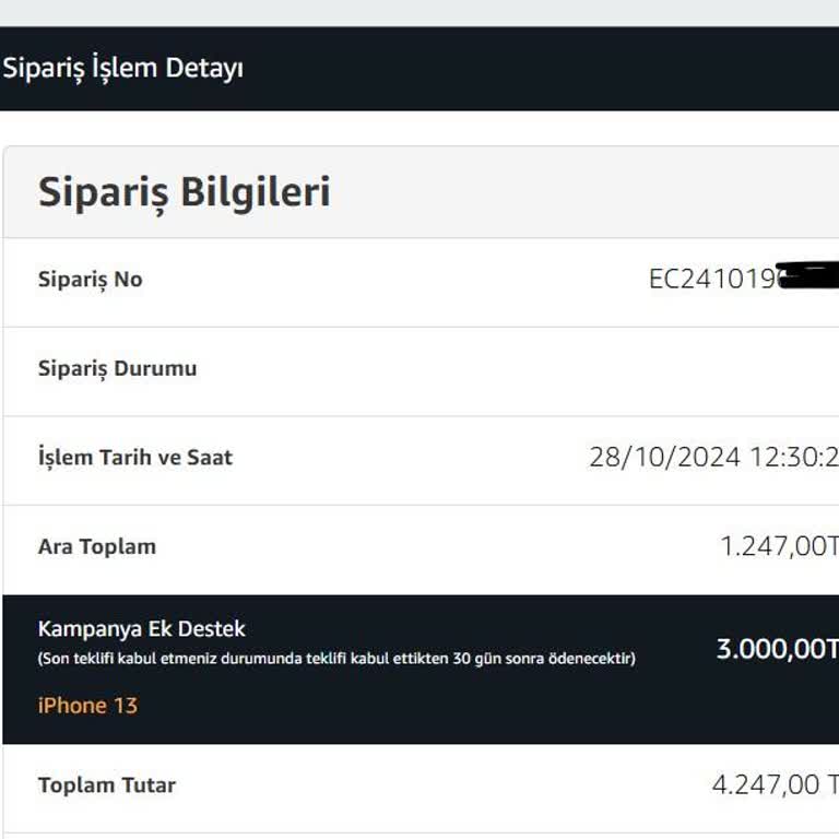 EasyCep Kampanyasında Geciken Ödeme Sorunu