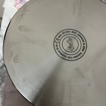 Fissler Düdüklü Tencerede Beklenmedik Lekeler