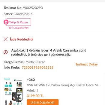 Kamera İadesinde Jelatin Engeli: Tüketici Mağduriyeti