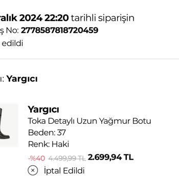 Sebepsiz İptal Ve Fiyat Artışı Şoku