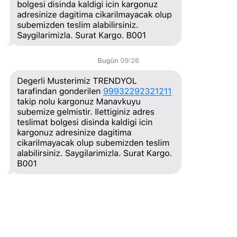 Sürat Kargo'nun İzmir Şubelerindeki Karışıklık Ve İletişim Sorunları