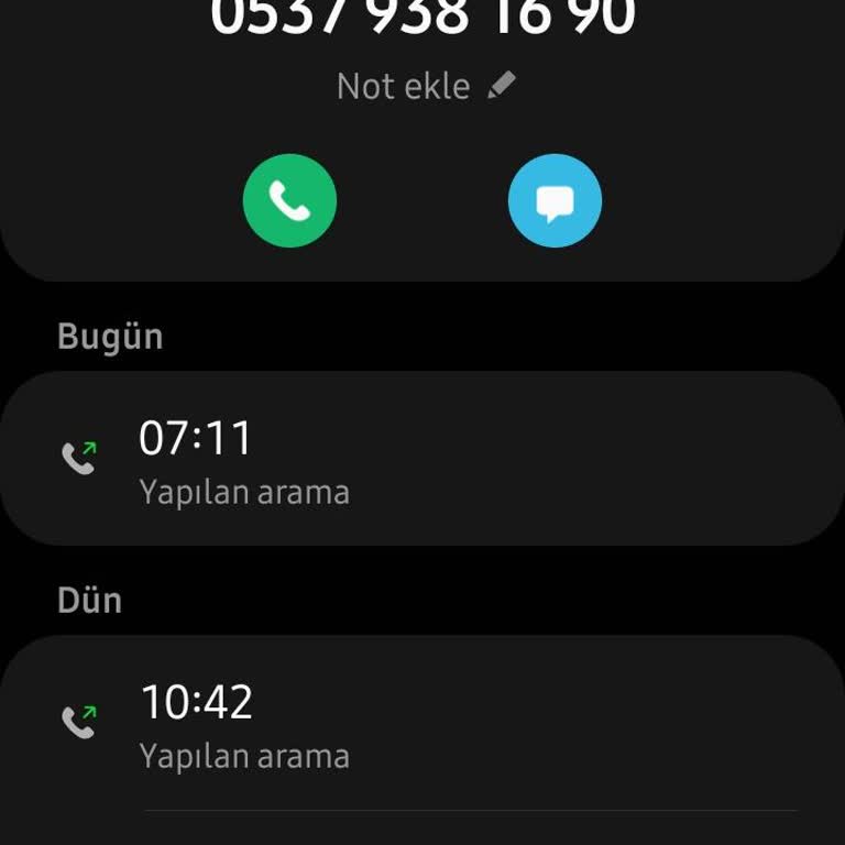 05379381690 Yanıltma Amaçlı Gelen Arama!