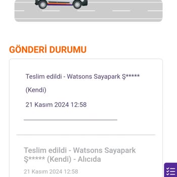 Teslimat Karmaşası Ve İletişim Eksikliği