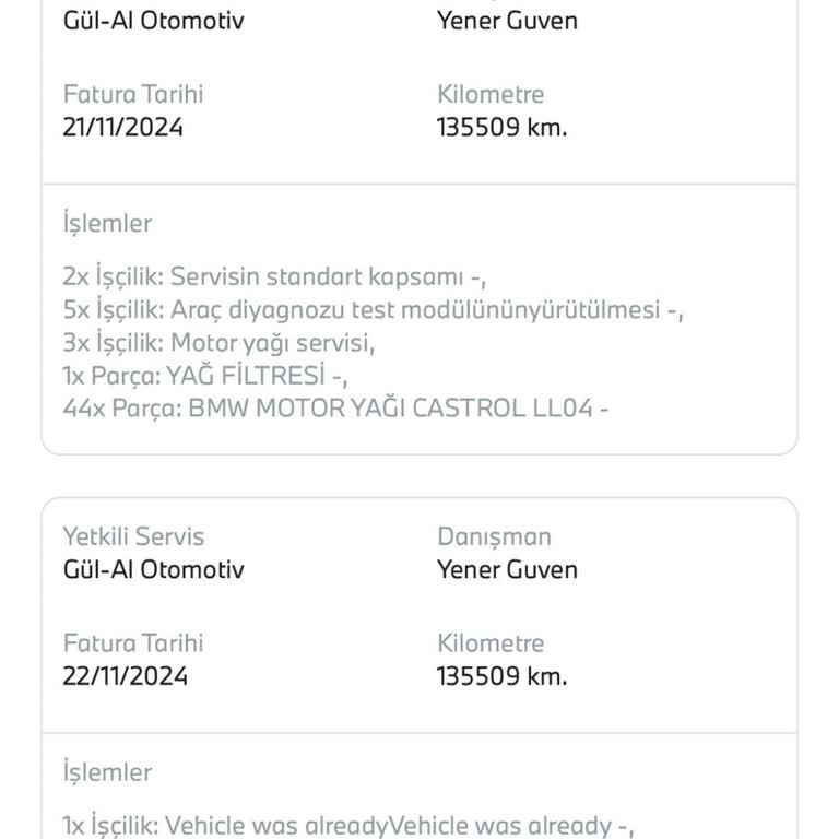 BMW Aracımda Kronik Emme Manifoltu Ve Devirdaim Sorunları
