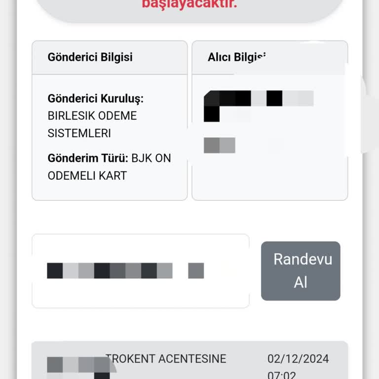 Kuryenet Kart Teslimatında Sorun Yaşıyorum!