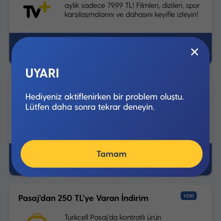 Turkcell Destek Sürecinde Yetersizlik Ve Zaman Kaybı