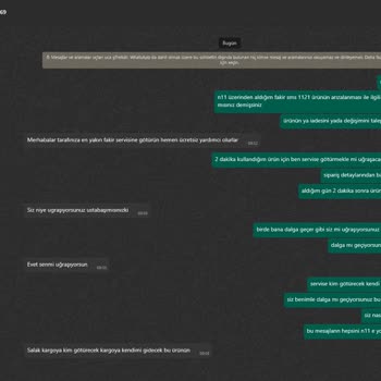 N11 Üzerinden Aldığım Ürün Arızalandı Ve Müşteri Hizmetlerinden Hakaret İşittim