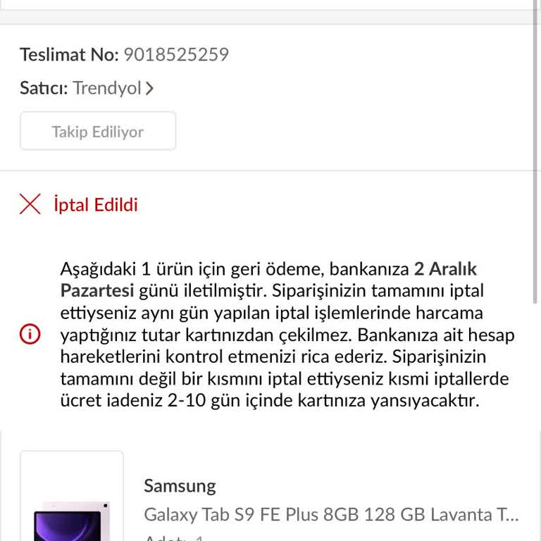Trendyol Ve Ziraat Bankası Arasında İade Sorunu