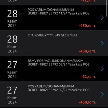 Haksız Pos Bakım Ücreti Kesintisi