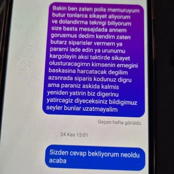 Yanlış Sipariş Kodu Ve Engelleme Sonrası Mağduriyet