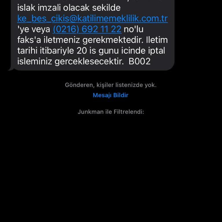 Katılım Emeklilikte İptal Süreci Çıkmazı