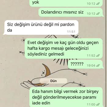 Yanlış Beden Ve İade Sorunu: @edadrmzbutik'ten Alışverişte Hayal Kırıklığı