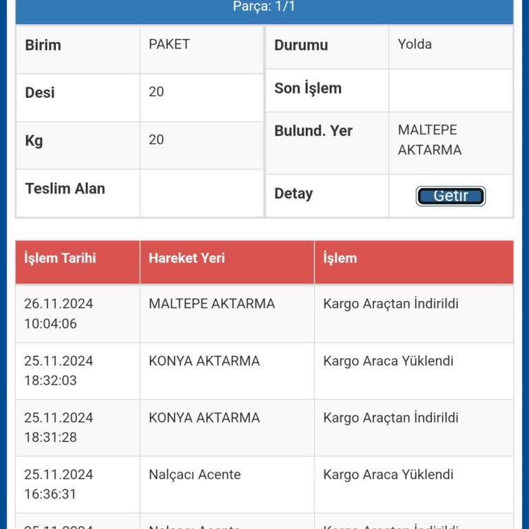 Siparişim Günlerdir Bekletiliyor